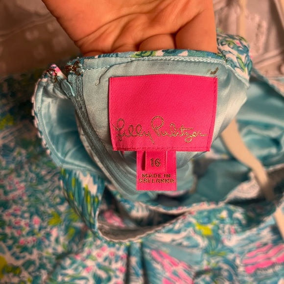 Lilly Pulitzer Ryder Romper size 16 - Picture 3 of 3